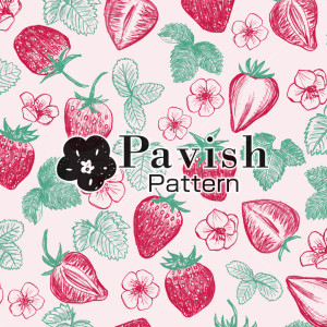 いちごのパターン【Pavish Pattern】