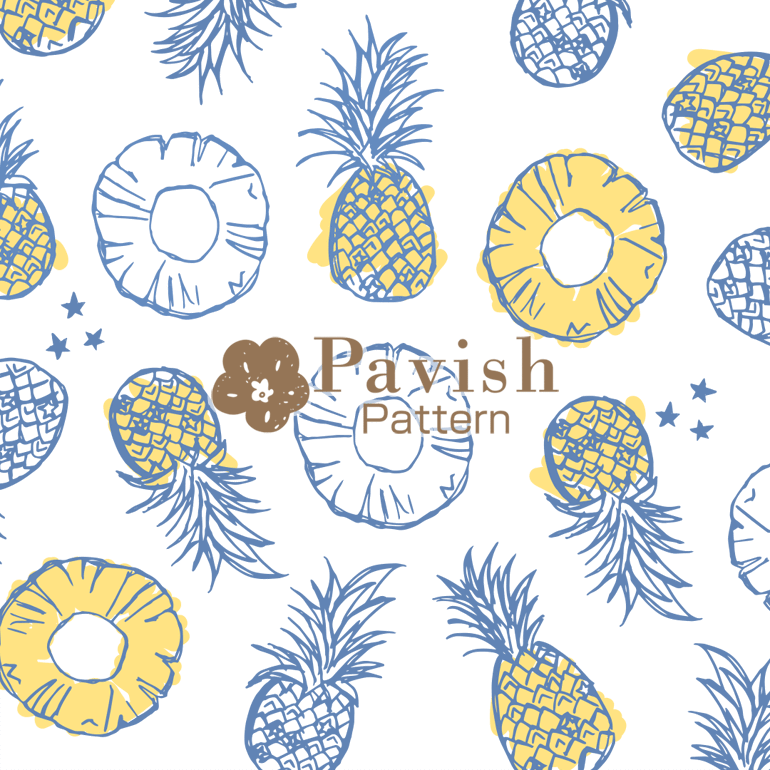 パイナップル柄【Pavish Pattern】