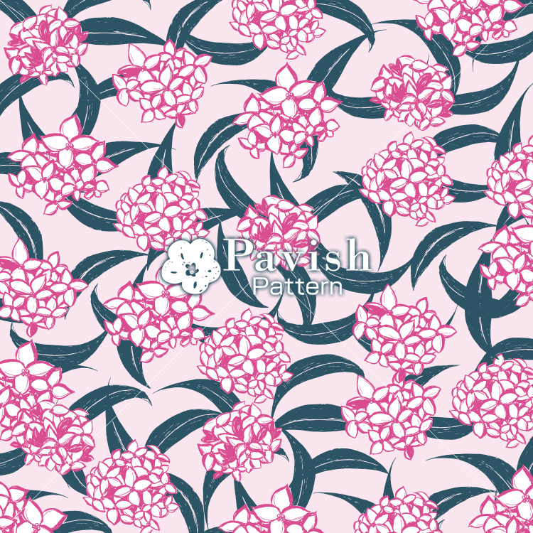 沈丁花のパターン【Pavish Pattern】